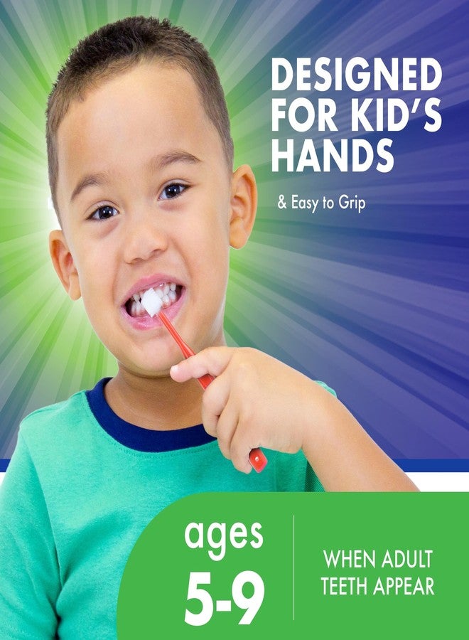 Brilliant Child Toothbrush by Baby Buddy- For ages 2 plus Years, BPa Super- Fine Micro Bristles Clean all- around Mouth, Kids Love Them, Royal Blue, 1 Count - Image 3