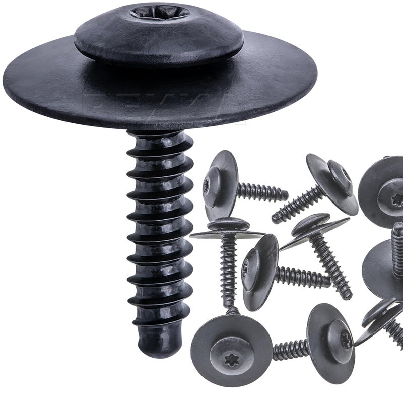 برغي واقي الطين من ريكسا 11548270 متوافق مع شيفروليه كامارو كولورادو كروز إكوينوكس إمبالا مالibu ترافيرس كاديلاك ATS CT6 CTS XT5 XTS عبوة من 10