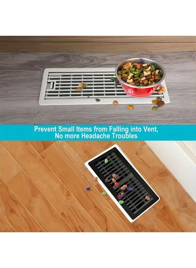 1pc 4x10 Inch Magnetic Vent Cover PVC Mesh Grille For Dust Pest Control Ceiling - Image 4