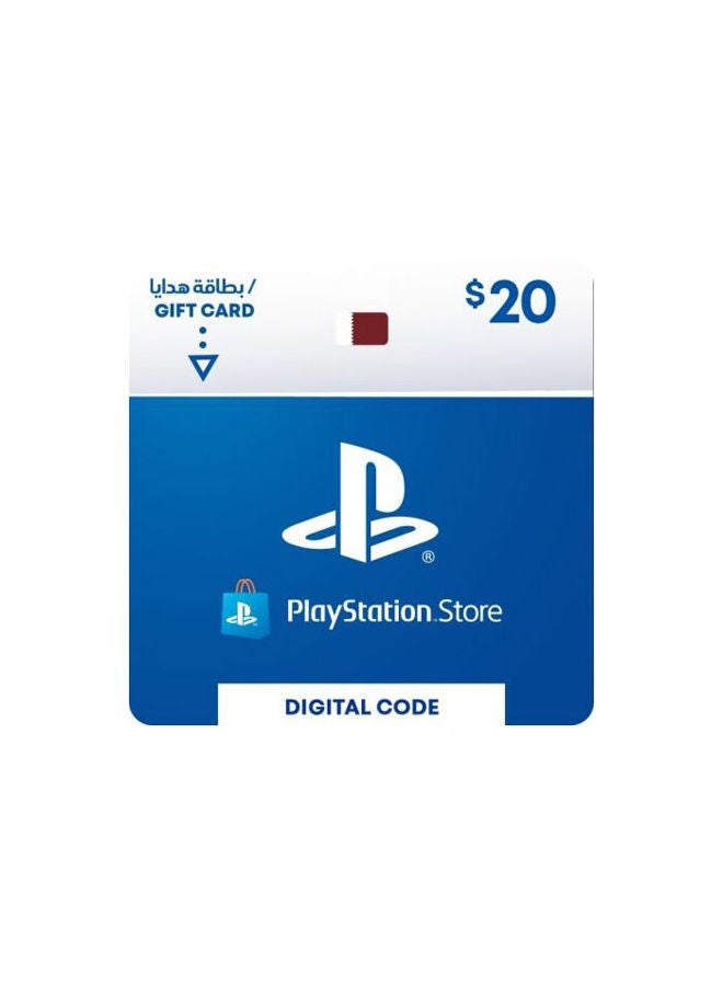 Playstation Qatar 20 USD Gift Card