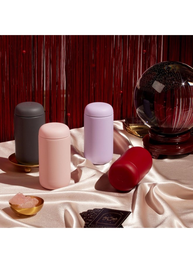 FELLOW فنجان سفر فيلو 16 أونصة كارتر موف - كوب قهوة سفر معزول بالفراغ من الفولاذ المقاوم للصدأ - كوب قهوة مع داخلية خزفية وحماية من الرش - لافندر بنفسجي - Image 5