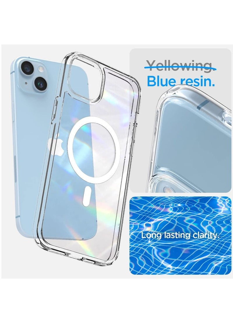 Spigen Classic Hybrid Magnetic Case Compatible with iPhone 14 case Compatible with MagSafe Shockproof Military Grade Protection Scratch Resistant Back (clear) - Image 4