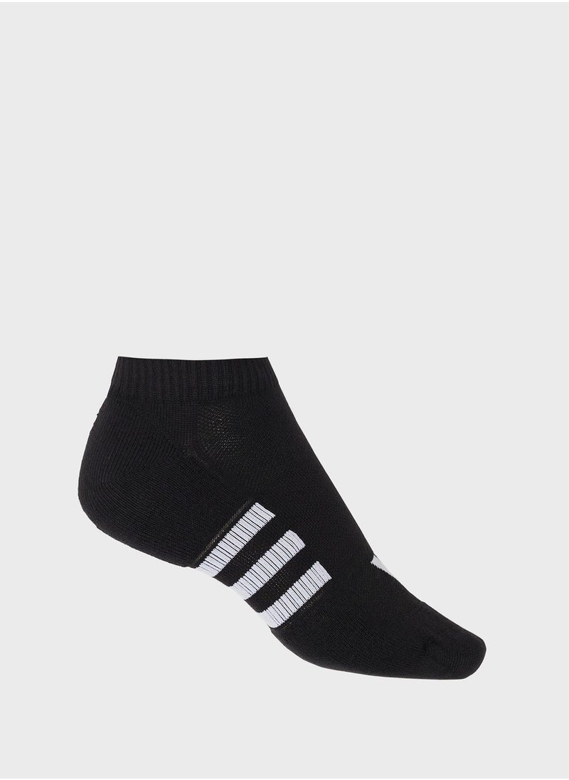 Adidas - 3 Pack Performance Cushioned Low Socks - Image 1