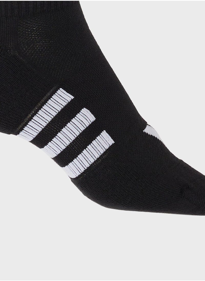 Adidas - 3 Pack Performance Cushioned Low Socks - Image 1