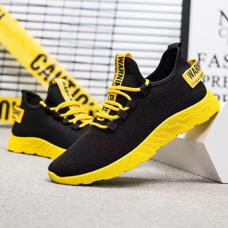 Men's Shoes Spring and Autumn New 2024 Popular Shoes Men's Trendy Mesh Sports Shoes Cloth Shoes Men's Wholesale Foreign Trade Supply - Image 5