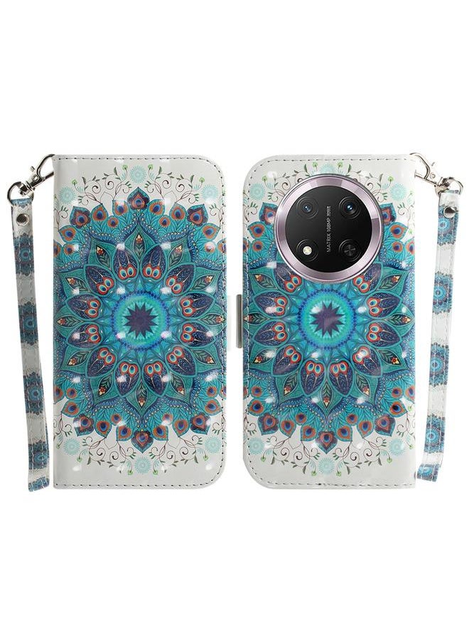 Zaboon Case For Honor X9c 3D Colored Horizontal Flip Leather Phone Case  - Image 1