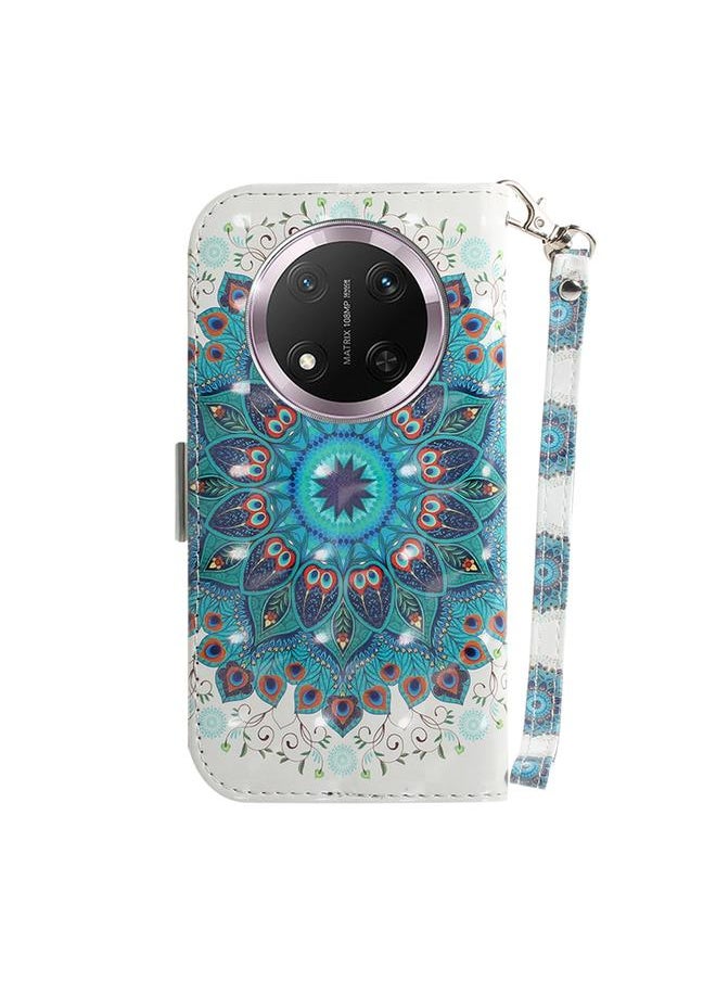 Zaboon Case For Honor X9c 3D Colored Horizontal Flip Leather Phone Case  - Image 3