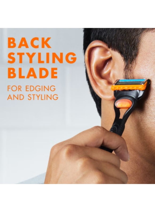 شفرات جيليت فيوجن للحلاقة عبوة إعادة تعبئة تحتوي على 8 قطع لحلاقة مريحة ودقيقة - Image 5