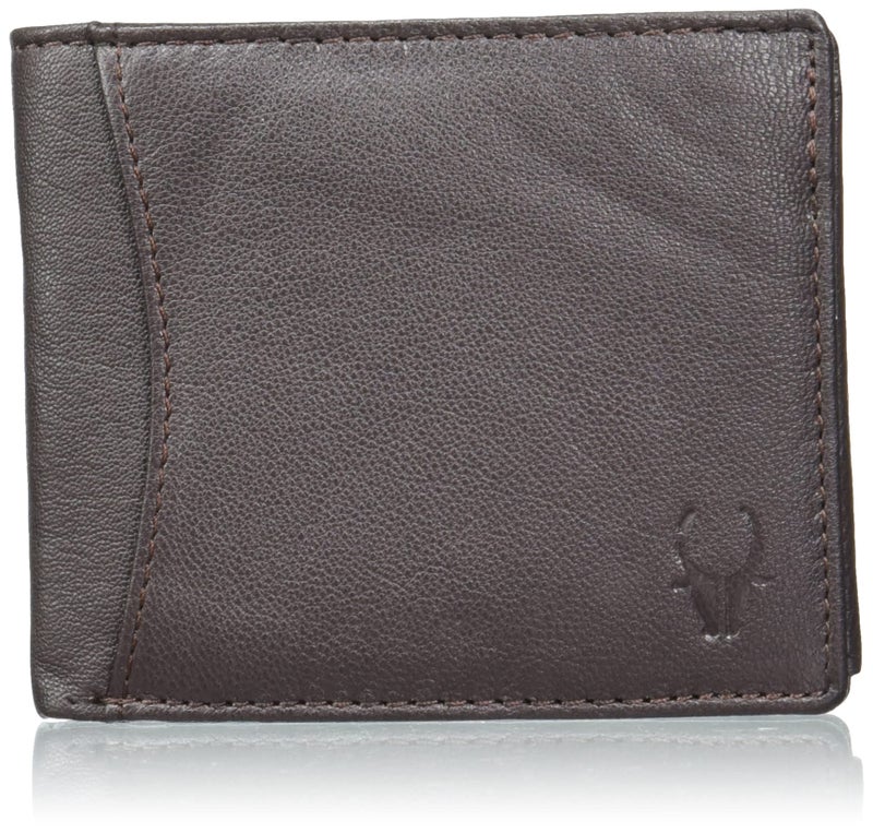 WildHorn Leather Men's Wallet (WH1173), BROWN, Classic - Image 4