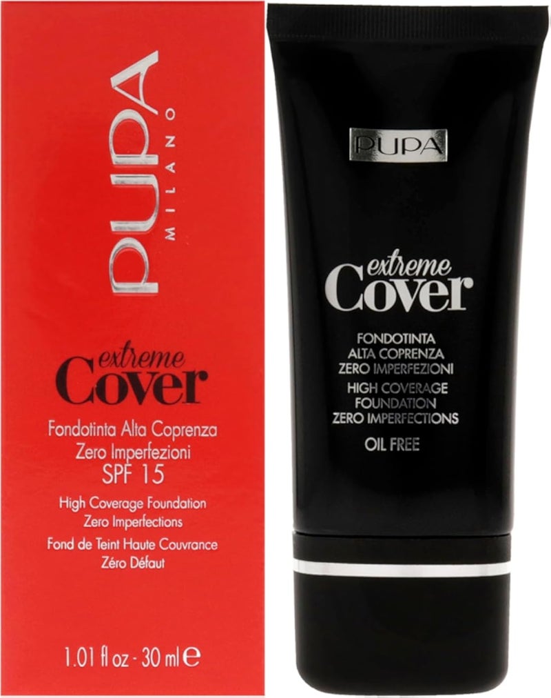 PUPA EXTREME COVER FOUNDATION ALABASTER NO. 010