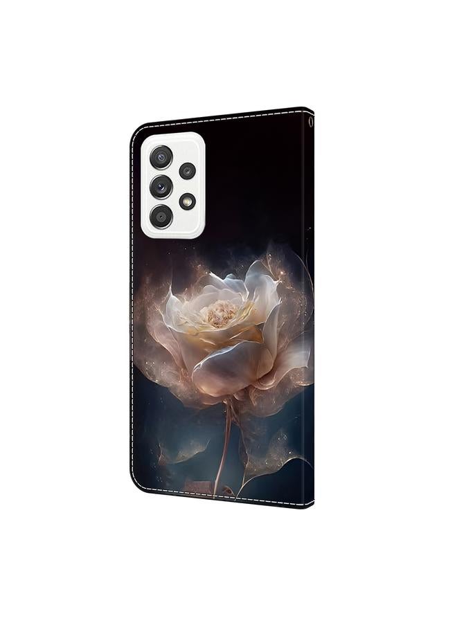 S-TOP Case For Samsung Galaxy A52 4G/5G Crystal Painted Leather Phone case - Image 3