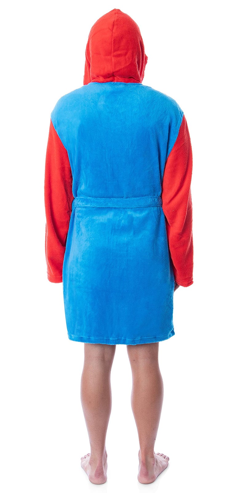 MJC Nintendo Super Mario Character Costume Bathrobe Robe (1X/2X) - Image 2