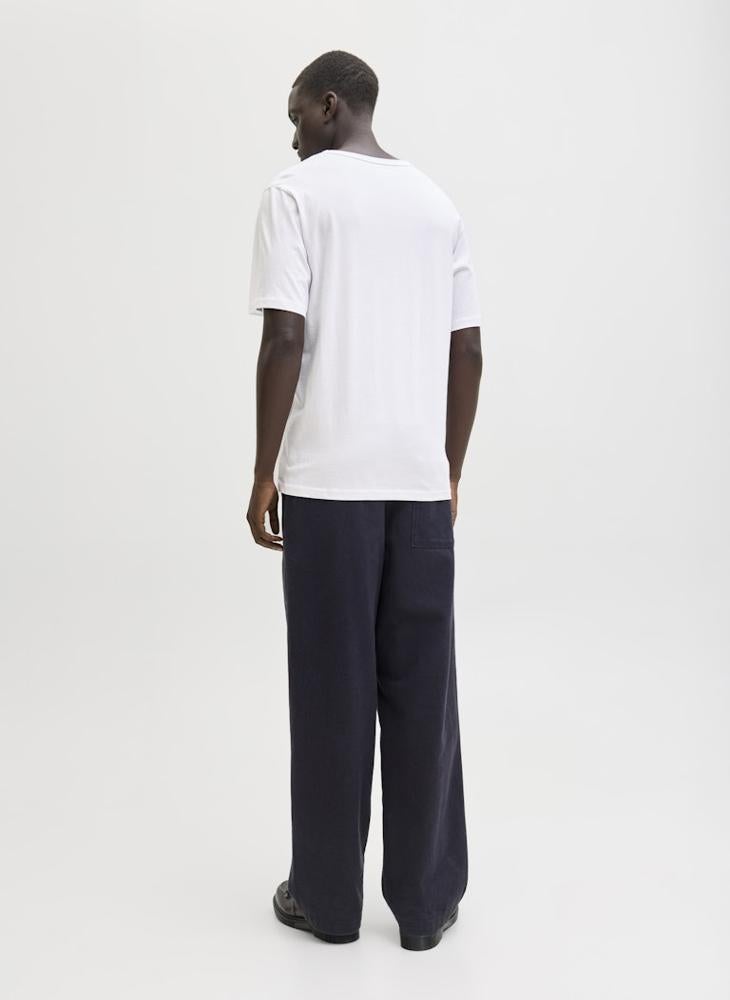 JACK & JONES Crew Neck Relaxed Fit T-Shirt - Image 2