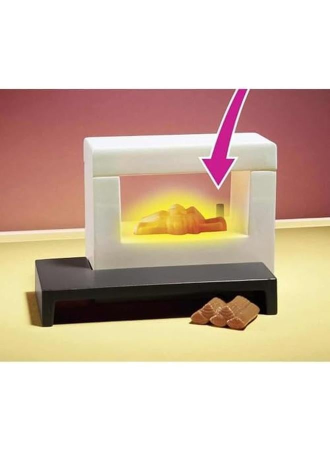 بلاي موبيل 70207 غرفة معيشة بيت الدمية مع مدفأة - Image 2