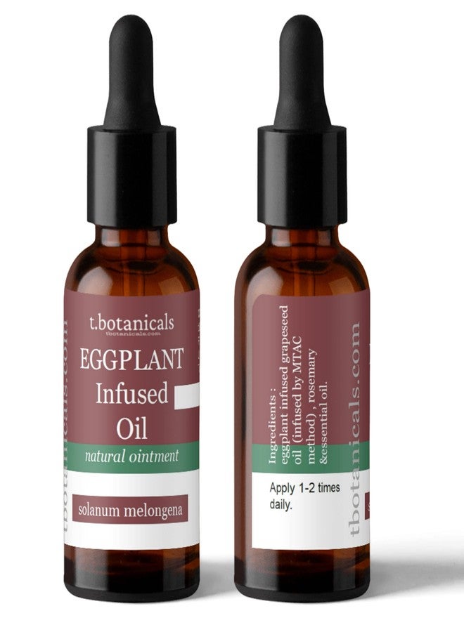 Eggplant Oil Eggplant Infused Oil for Skin Disorders Broad Spectrum Eggplant Extract (4 oz) - Image 2
