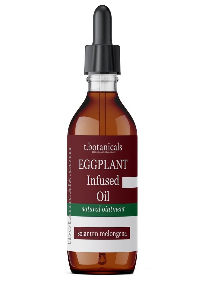 Eggplant Oil Eggplant Infused Oil for Skin Disorders Broad Spectrum Eggplant Extract (4 oz) - Image 1