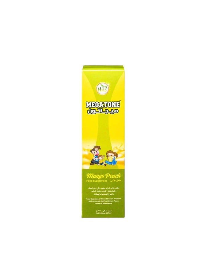 Megatone Omega 3 Mango Peach Flavour 227 gm