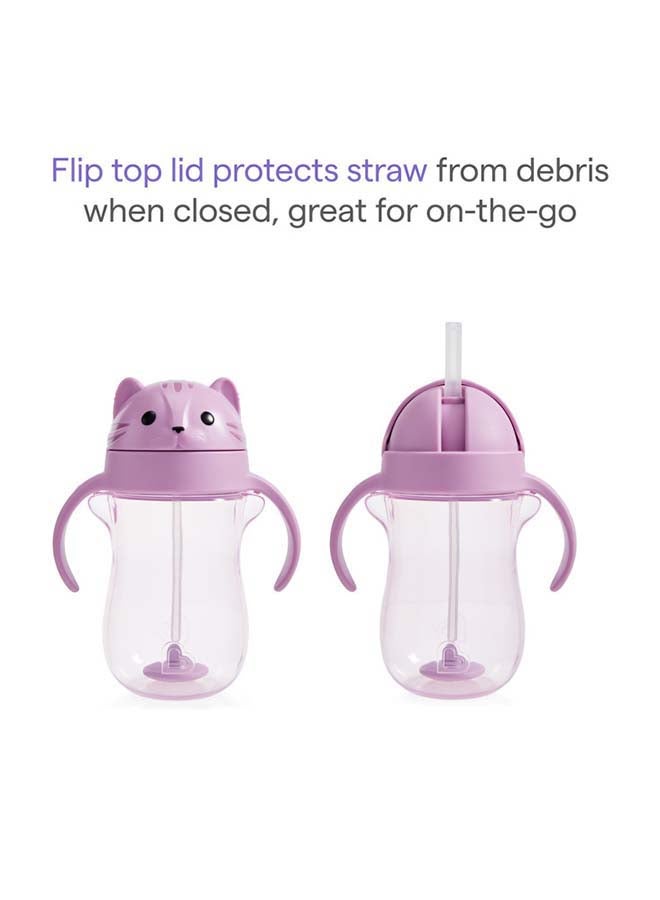 Munchkin Any Angle 10oz Straw Cup – Cat - Image 5