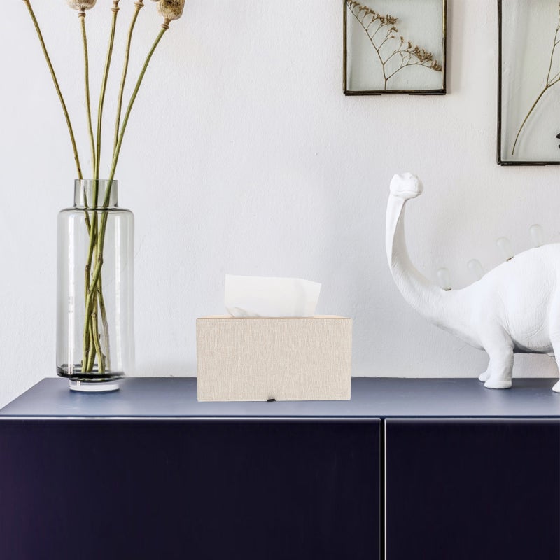Tissue Case Bedroom Napkin Case Home Napkin Storage Box Concise Tissue Box - Image 5