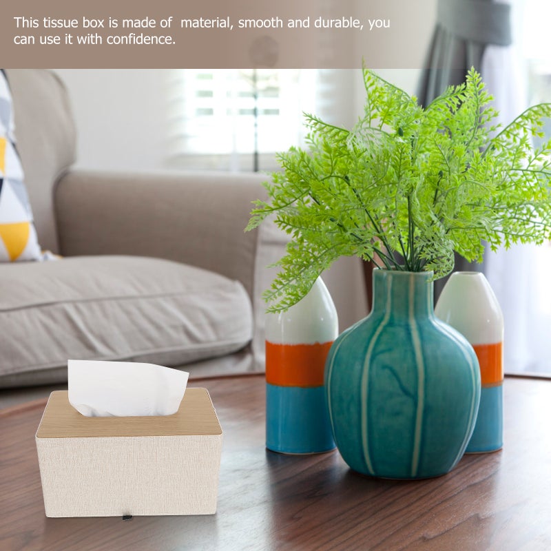 Tissue Case Bedroom Napkin Case Home Napkin Storage Box Concise Tissue Box - Image 3