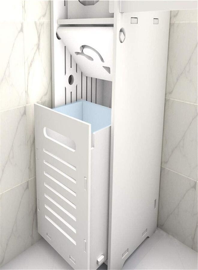 Cabinet Storage Freestanding Bathroom Corner Shelf Space Saver Organizer