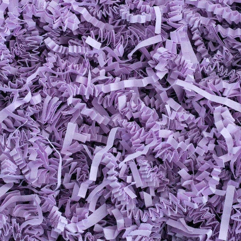 MagicWater Supply  1 LB  Lavender  Crinkle Cut Paper Shred Filler great for Gift Wrapping Basket Filling Birthdays Weddings Anniversaries