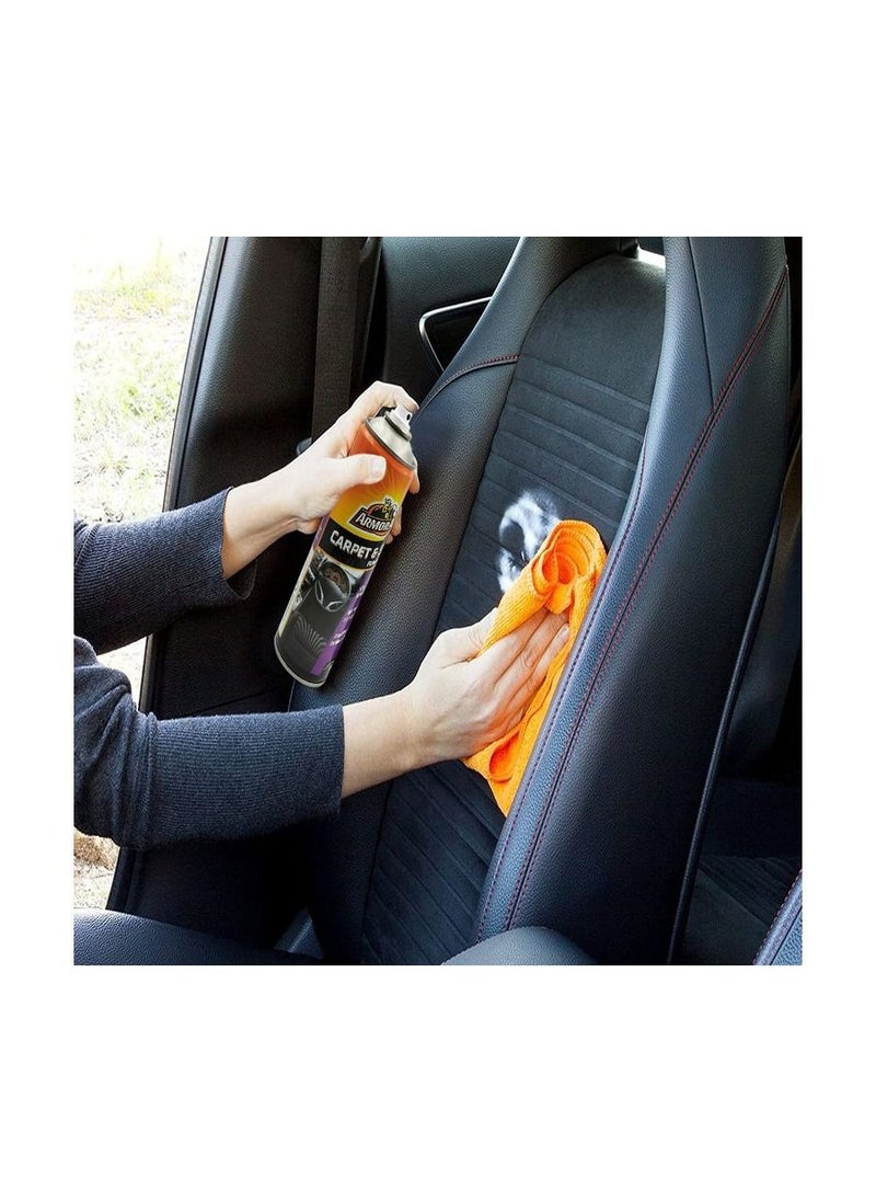ARMOR ALL Foam Cleaner For Carpets And Seats HighIy Effective Carpet Seat Foaming Cleaner Armorall 500ml  - Image 2