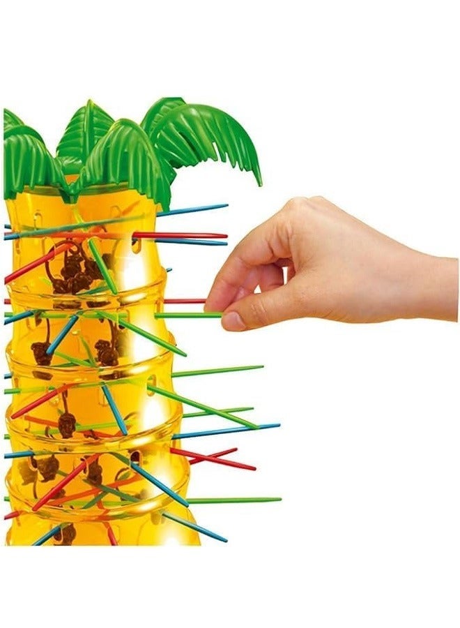 Skip Monkeys Kids Game with Monkey Game Pieces, Sticks and Game Unit, Easy-to-Learn, 3+, 2 to 4 Players - Image 2
