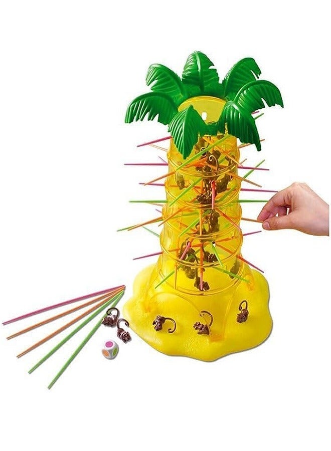 Skip Monkeys Kids Game with Monkey Game Pieces, Sticks and Game Unit, Easy-to-Learn, 3+, 2 to 4 Players - Image 5