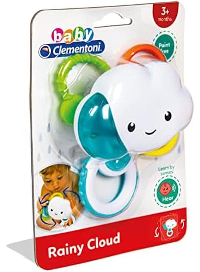 كلمينتوني خشخيشة السحابة مع صوت المطر للأعمار من 3 أشهر فما فوق - Image 2