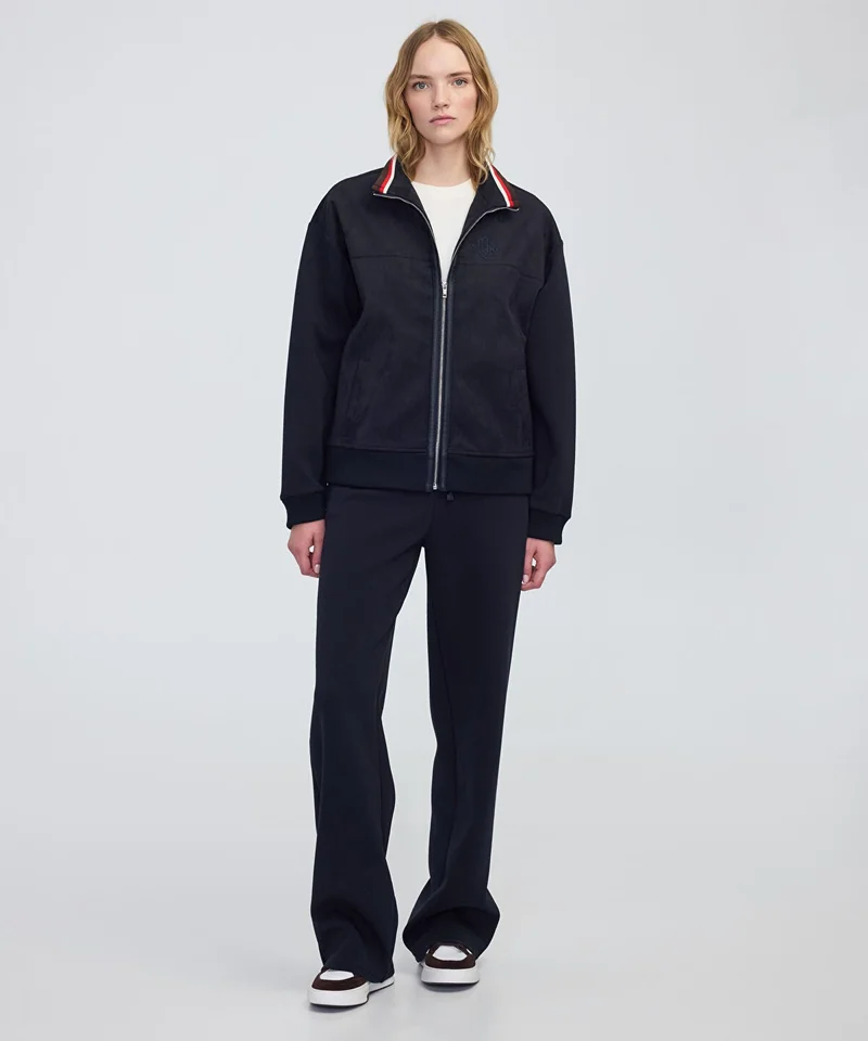 Ipekyol  3D Monogram Embroidered Sweatshirt for Women | Best Price UAE