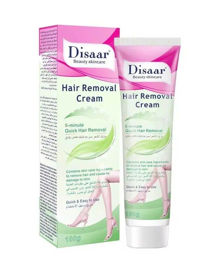 Disaar 2 PIECECS OF  5 Minute Fast Hair Removal Cream 100g - Image 2