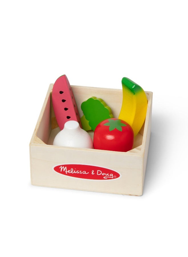 Melissa & Doug مجموعة ألعاب الطعام الخشبية من ميليسا ودوج - المنتجات - Image 1