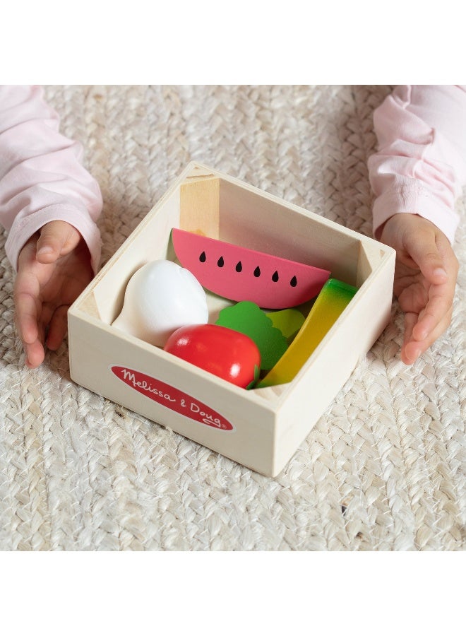 Melissa & Doug مجموعة ألعاب الطعام الخشبية من ميليسا ودوج - المنتجات - Image 2