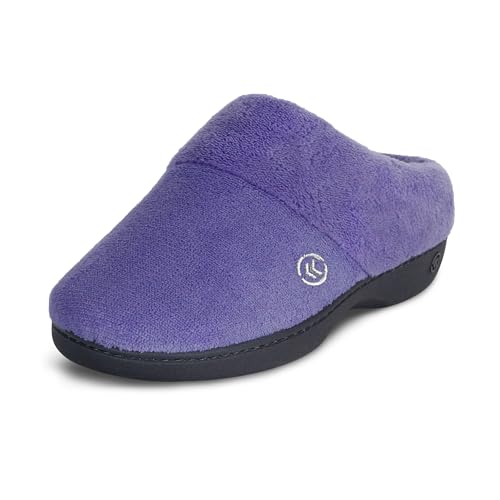 isotoner Women's Terry Clog Slippers: Non-Slip, Indoor/Outdoor, Non-Slip, Memory Foam, Machine Wash - Image 1