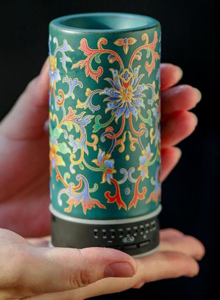 Y&D Enamel Ceramic Timing Tempering Incense Burner - Image 1