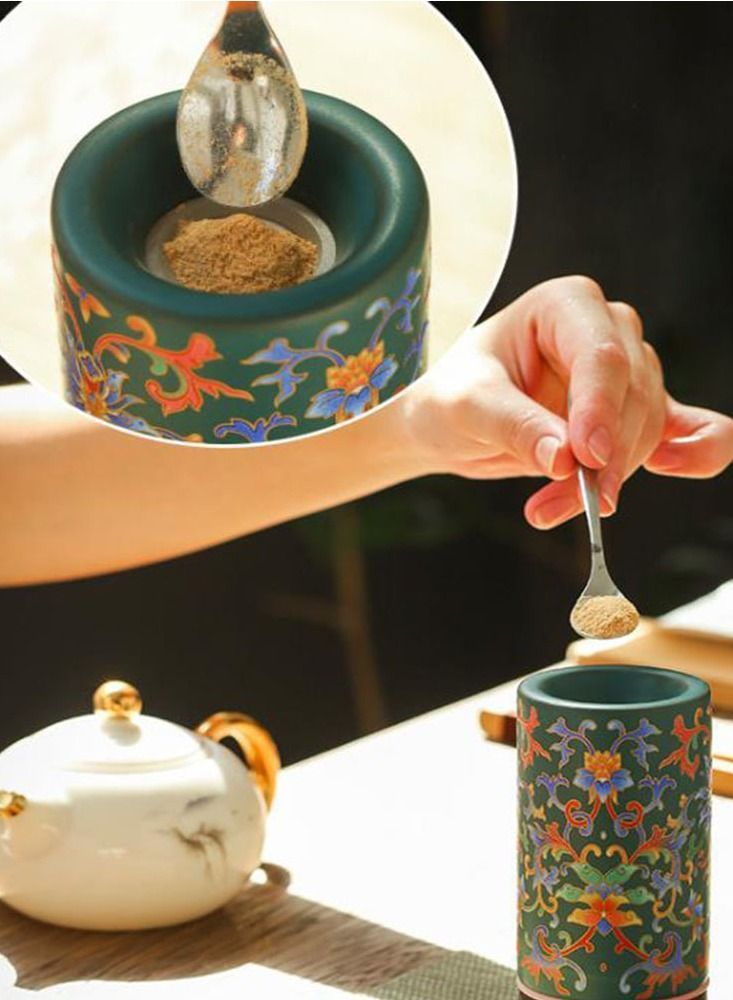 Y&D Enamel Ceramic Timing Tempering Incense Burner - Image 4