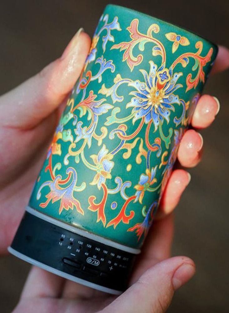 Y&D Enamel Ceramic Timing Tempering Incense Burner - Image 2