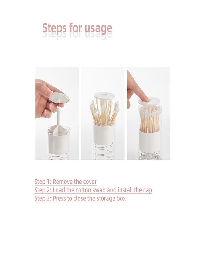 BLBM Push-type Pop-up Toothpick Box that Can be used to Store Toothpicks, Cotton swabs, and Dental floss - Image 5