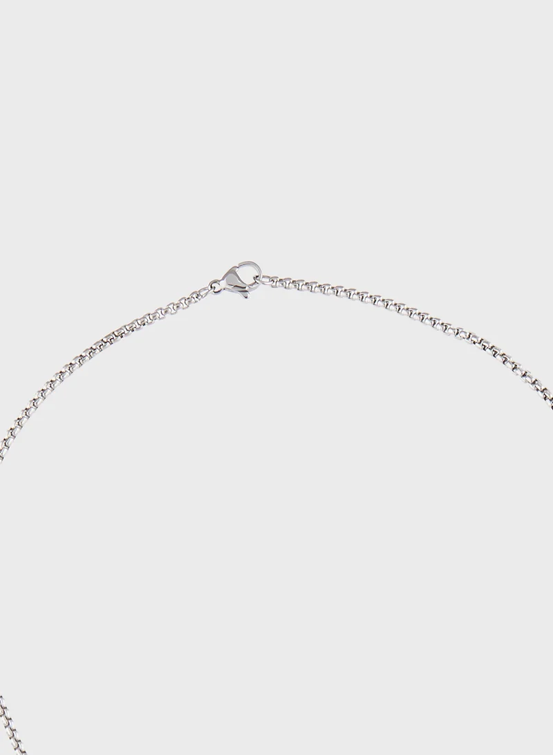 سفنتي فايف Totem Pendant Necklace