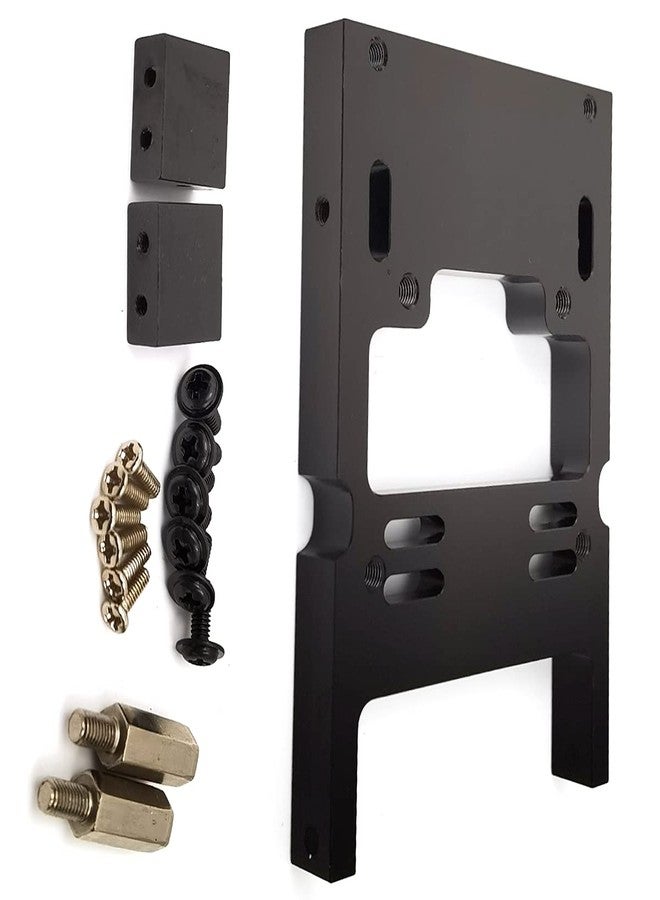 DEVMO Metal Upgrade Steering Servo Fixed Mount Bracket Compatible with WPL B1 B14 B16 B24 B36 RC Car Truck,Black - Image 4