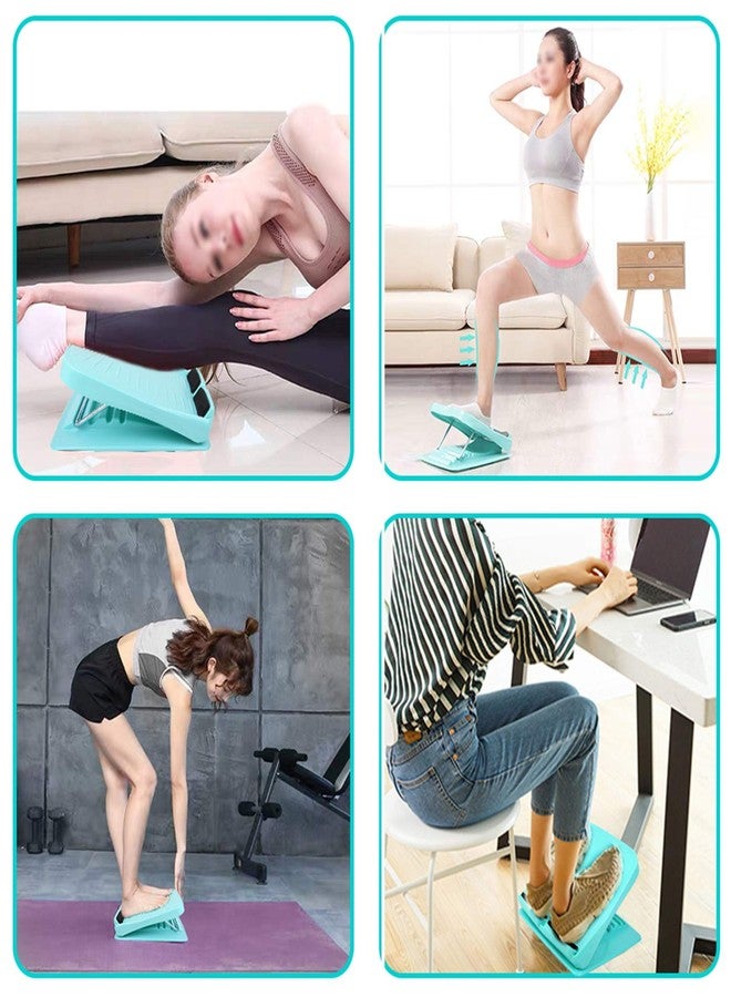 AIFUSI Slant Board, Calf Stretcher Ankle and Foot Incline Board for Stretching Tight Calves or Plantar Fasciitis Adjustable 4 Level (330 lb Capacity), Strength Training Equipment Leg Machines - Image 2