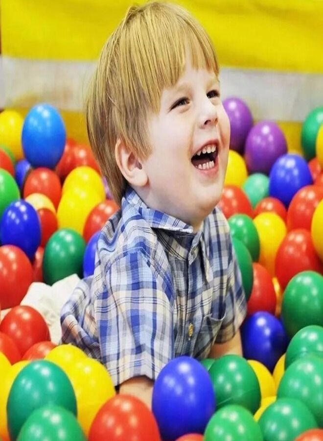 50-Piece Soft Ocean Pit Toy Balls Play Set Multicolored For Age Group 1+ Years 31.4x29x18cm  - Image 2