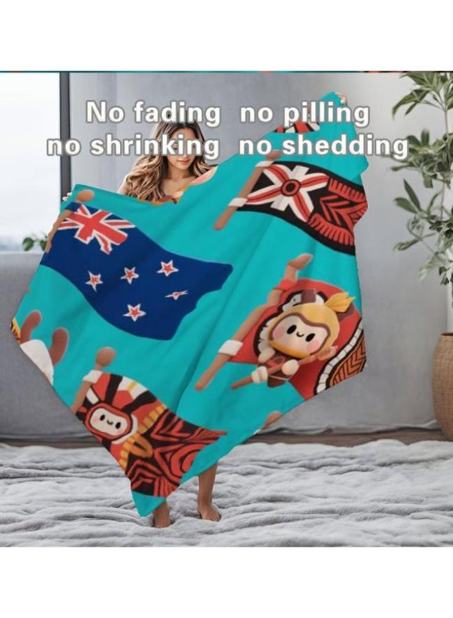 general Baby and children's cartoon flannel thin blanket (warm and comfortable, suitable for sleep, game use) 70cm*100cm - Image 5