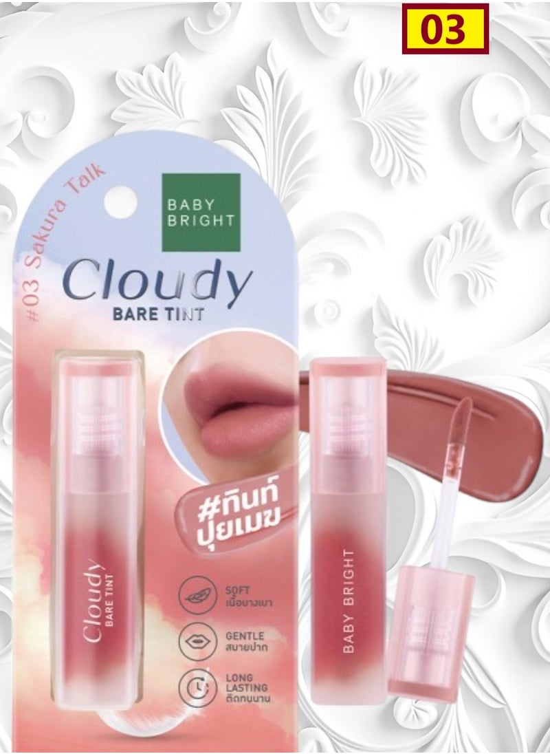 Baby Bright Cloudy Bare Tint Sakura Talk 03  - Image 1