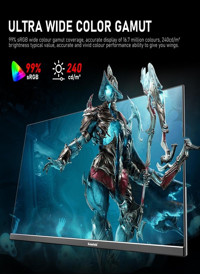 Gawfolk شاشة كمبيوتر Gawfolk مقاس 24.5 بوصة بتردد 200 هرتز - Image 5