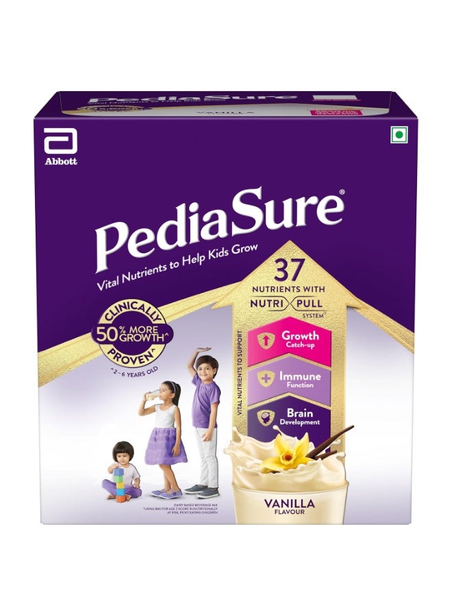 بدياشور مسحوق مشروب "بيدياشور" (Pediasure) الغذائي، وزن 1.9 كجم، بنكهة الفانيليا - تركيبة غذائية مصممة علمياً لدعم نمو الأطفال. - Image 1