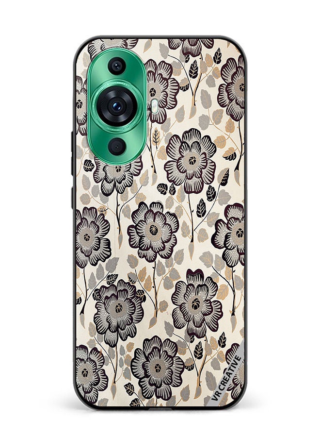 VR CREATIVE Protective Case Cover For Huawei nova 11 Floral Design Multicolour - Image 1