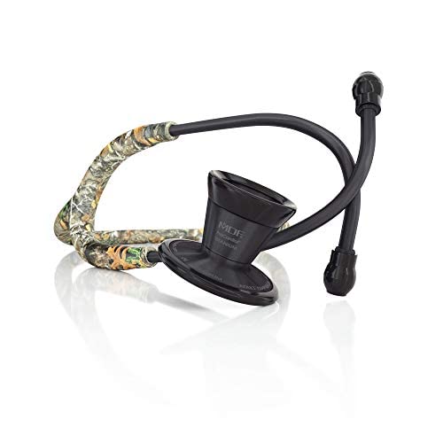 MDF Instruments Realtree Edge ProCardial Cardiology Stethoscope, Lightweight Titanium, Adult, Dual Head, Realtree Edge Tube, Titanium Black Chestpiece-Headset, MDF797TRTEBO - Image 1
