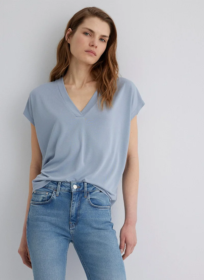 MAVI Blue Tank Top
